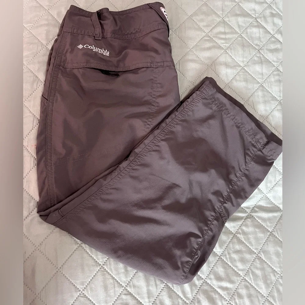 Columbia performance fishing gear omnishade sun protection capri pants